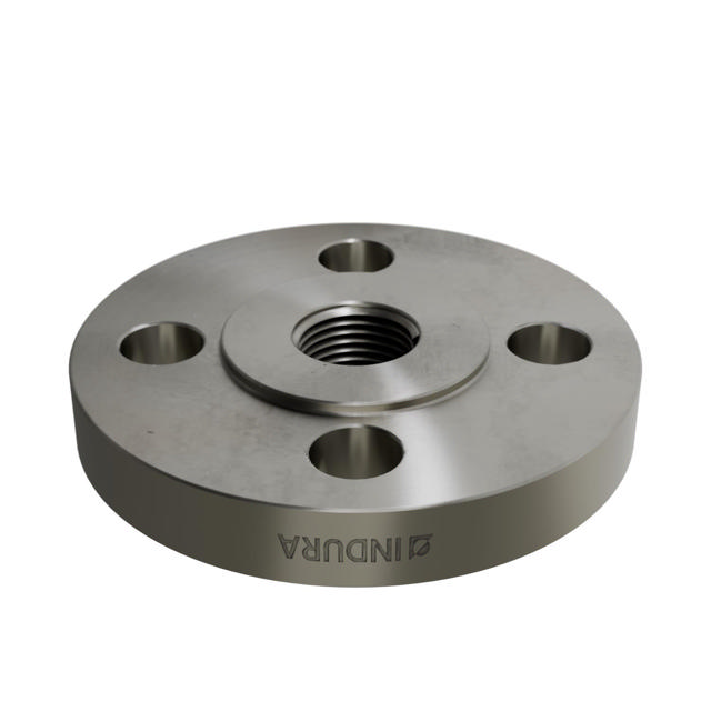 Flanges, Stainless, EN 1092-1, Threaded flange, T:13, PN10-40, B1, DN15, 1/2", AISI316TI, 1.4571, 