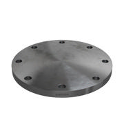 Flanges, Carbon, EN 1092-1, Blind flange, T:05, PN10, A, DN200, P250GH, 1.0460, 
