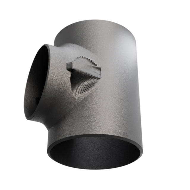 Butt-Weld Fitting, Stal węglowa, EN10253-2, T:A, Trójnik, 610/508, P235GH-TC1, 1.0345
