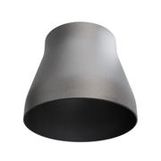 Butt-Weld Fitting, Sort, EN10253-2, T:B, Koncentrisk reduktion, 711/508, P235GH-TC1, 1.0345