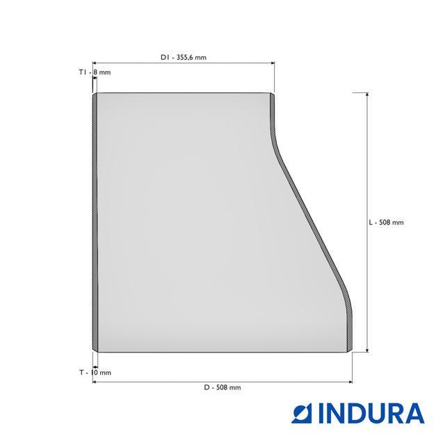 Exzentrische Reduzierung