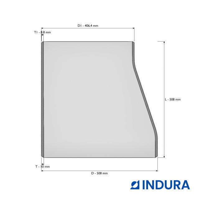 Exzentrische Reduzierung