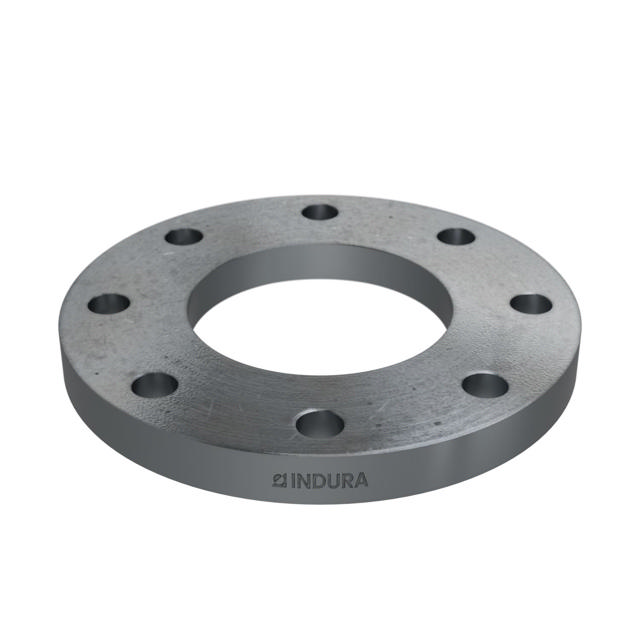 Flanges, HDG, Carbon, EN 1092-1, Loose plate flange, T:02, PN10-16, A, DN100, 108,0, S235JR, 1.0038, MET
