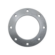 Flanges, HDG, Carbon, EN 1092-1, Loose plate flange, T:02, PN10, A, DN200, 219,0, S235JR, 1.0038, MET
