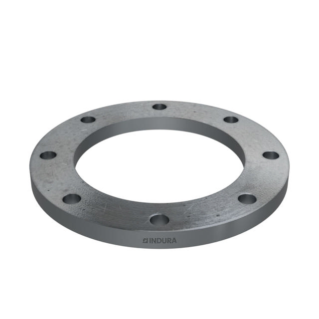 Flanges, HDG, Carbon, EN 1092-1, Loose plate flange, T:02, PN10, A, DN200, 219,1, S235JR, 1.0038, ISO
