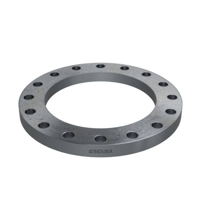 Flanges, HDG, Carbon, EN 1092-1, Loose plate flange, T:02, PN25, A, DN300, 323,9, S235JR, 1.0038, ISO