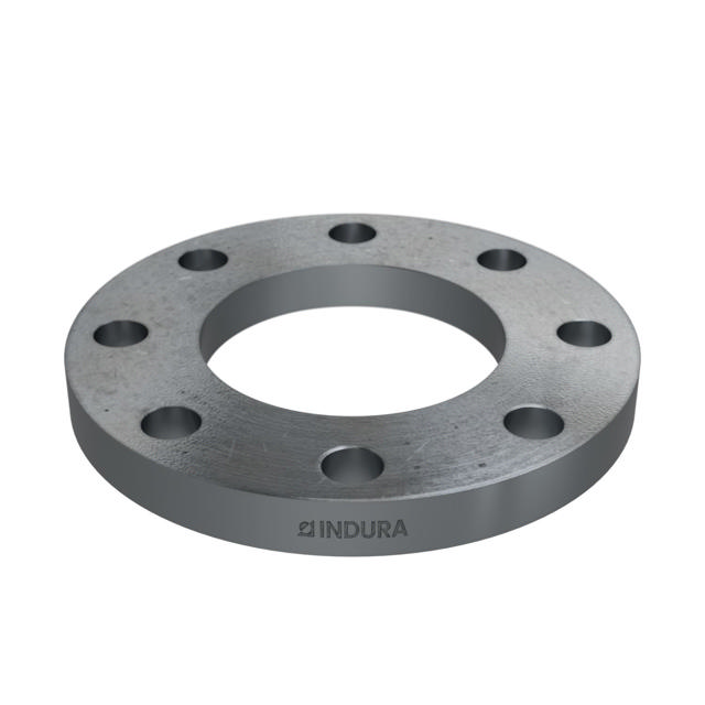 Flanges, HDG, Carbon, EN 1092-1, Loose plate flange, T:02, PN25-40, A, DN125, 139,7, S235JR, 1.0038, ISO
