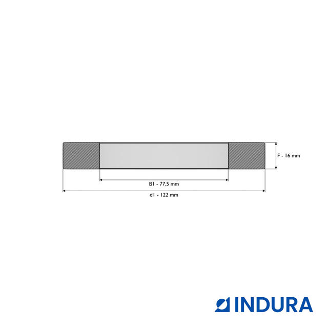 Weld-on plate collar