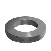 Flanges, Carbon, EN 1092-1, Weld-on plate collar, T:32, PN10-16, DN50, 60,3, S235JR, 1.0038, 