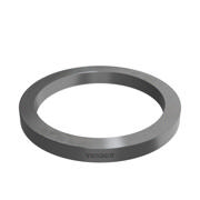 Flanges, Carbon, EN 1092-1, Weld-on plate collar, T:32, PN10-16, DN150, 168,3, S235JR, 1.0038, 