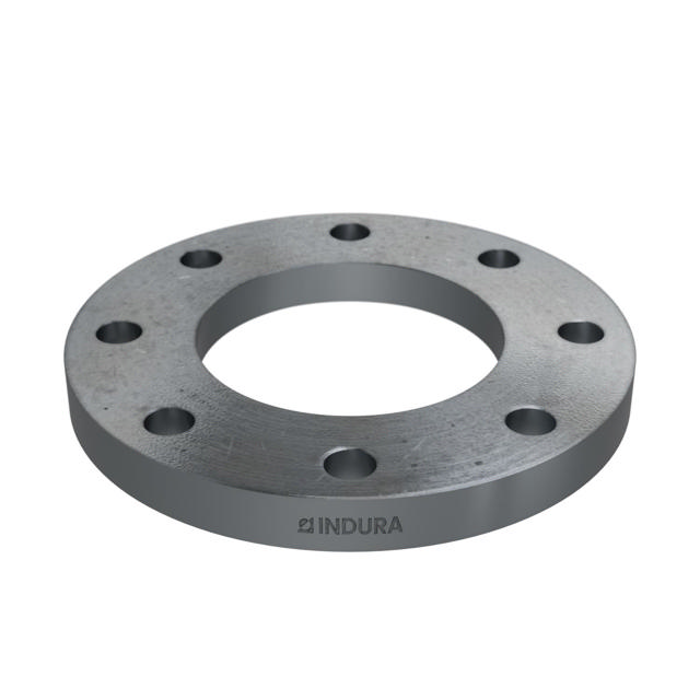 Flanges, HDG, Carbon, EN 1092-1, Loose plate flange, T:02, PN10-16, A, DN100, 114,3, P280GH, 1.0426, ISO