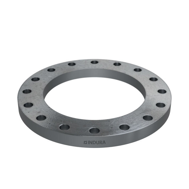 Flanges, HDG, Carbon, EN 1092-1, Loose plate flange, T:02, PN25, A, DN400, 406,4, P280GH, 1.0426, ISO
