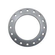 Flanges, HDG, Carbon, EN 1092-1, Loose plate flange, T:02, PN25, A, DN400, 406,4, P280GH, 1.0426, ISO