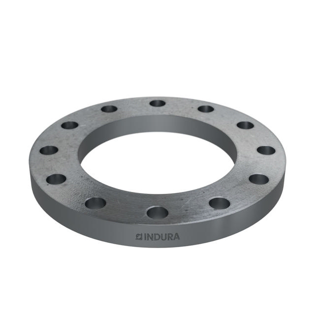 Flanges, HDG, Sort, EN 1092-1, Løsflange, T:02, PN40, A, DN250, 273,0, P280GH, 1.0426, ISO