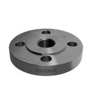 Flanges, Carbon, EN 1092-1, Threaded flange, T:13, PN10-40, B1, DN20, 3/4", S235JR, 1.0038, 