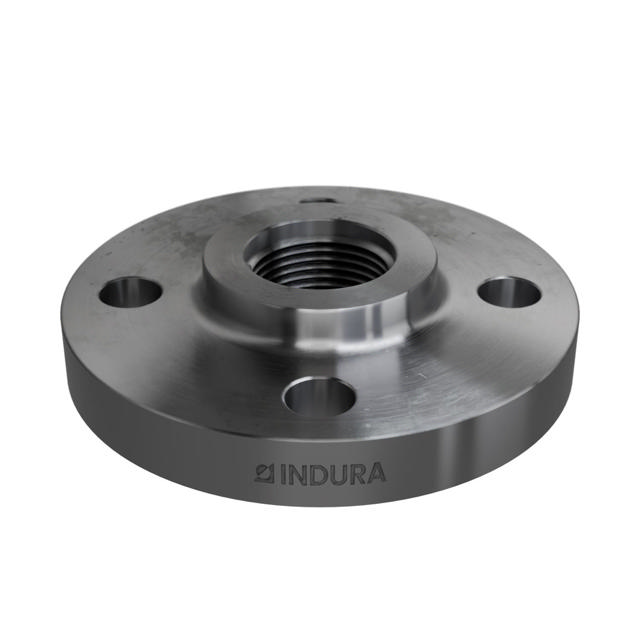Flanges, Carbon, EN 1092-1, Threaded flange, T:13, PN10-40, B1, DN25, 1", S235JR, 1.0038, 