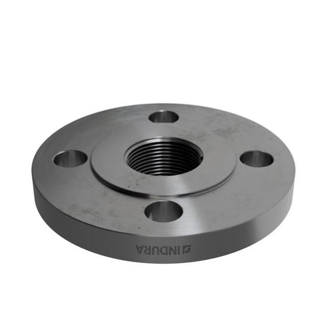 Flanges, Carbon, EN 1092-1, Threaded flange, T:13, PN10-40, B1, DN32, 1 1/4", S235JR, 1.0038, 