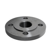 Flanges, Carbon, EN 1092-1, Threaded flange, T:13, PN10-40, B1, DN40, 1 1/2", S235JR, 1.0038, 