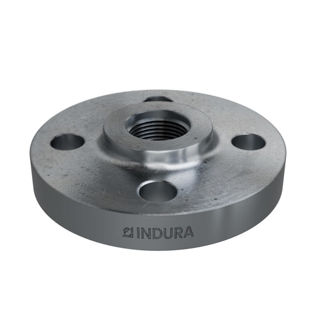 Flanges, HDG, Carbon, EN 1092-1, Threaded flange, T:13, PN10-40, B1, DN20, 3/4", S235JR, 1.0038, 