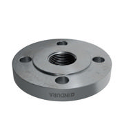 Flanges, HDG, Carbon, EN 1092-1, Threaded flange, T:13, PN10-40, B1, DN25, 1", S235JR, 1.0038, 