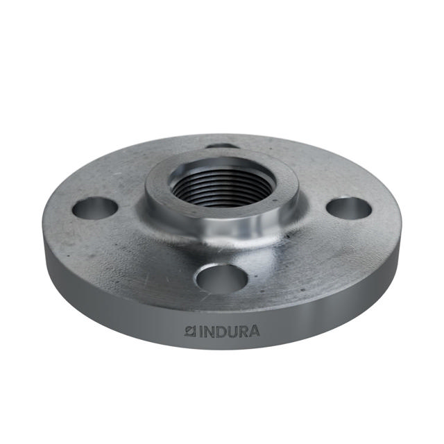 Flanges, HDG, Carbon, EN 1092-1, Threaded flange, T:13, PN10-40, B1, DN32, 1 1/4", S235JR, 1.0038, 