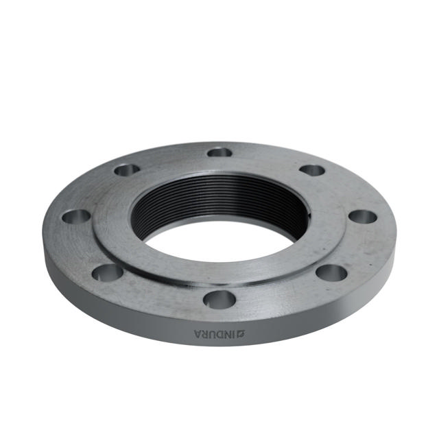Flanges, HDG, Carbon, EN 1092-1, Threaded flange, T:13, PN10-16, B1, DN100, 4", S235JR, 1.0038, 