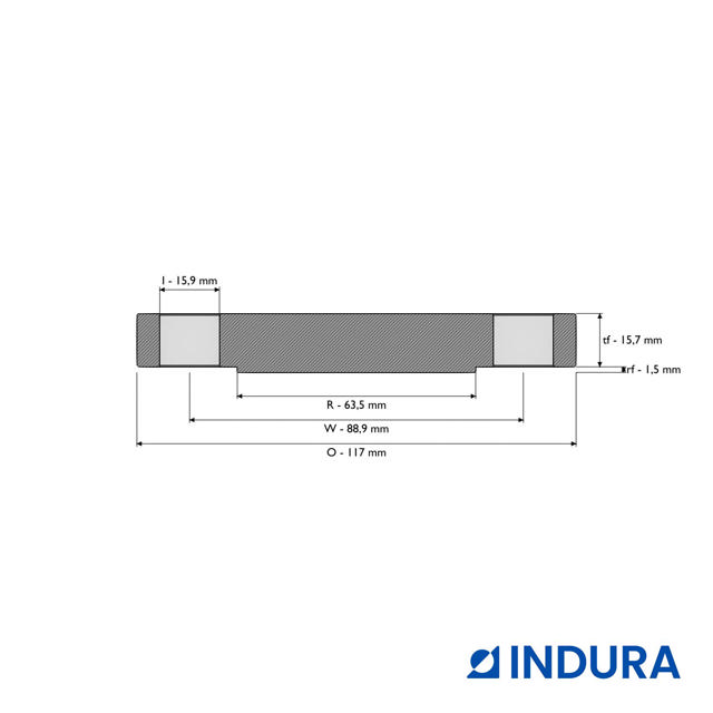 Blind flange