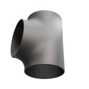 Butt-Weld Fitting, Kohlenstoffstahl, EN10253-2, T:A, T-Stück, 323,9/323,9, P235GH-TC1, 1.0345