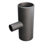 Butt-Weld Fitting, Carbon, EN10253-2, T:A, Tee, 48.3/21.3, P235GH-TC1, 1.0345
