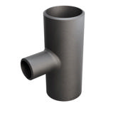 Butt-Weld Fitting, Carbon, EN10253-2, T:A, Tee, 48.3/26.9, P235GH-TC1, 1.0345