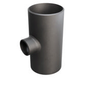 Butt-Weld Fitting, Carbon, EN10253-2, T:A, Tee, 88.9/42.4, P235GH-TC1, 1.0345