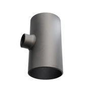 Butt-Weld Fitting, Carbon, EN10253-2, T:A, Tee, 114.3/48.3, P235GH-TC1, 1.0345