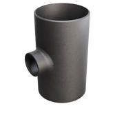 Butt-Weld Fitting, Carbon, EN10253-2, T:A, Tee, 168.3/76.1, P235GH-TC1, 1.0345