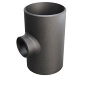 Butt-Weld Fitting, Stal węglowa, EN10253-2, T:A, Trójnik, 219,1/114,3, P235GH-TC1, 1.0345