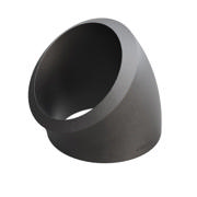 Butt-Weld Fitting, Carbon, ASME B16.9, Butt Weld Elbow, 2", A-234 WPB