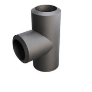 Butt-Weld Fitting, Kohlenstoffstahl, ASME B16.9, T-Stück, 1/2"/1/2", A-234 WPB