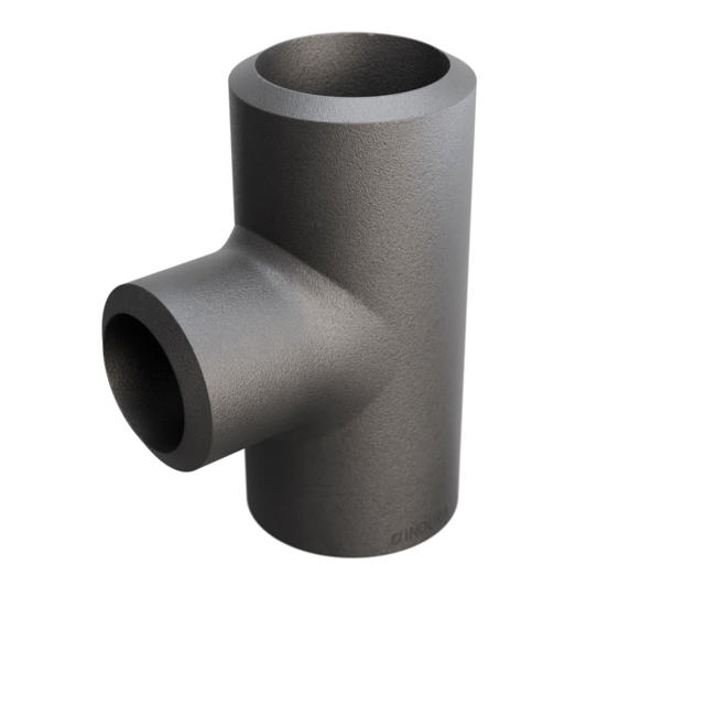 Butt-Weld Fitting, Carbon, ASME B16.9, Tee, 3/4"/1/2", A-234 WPB