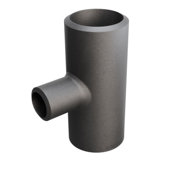 Butt-Weld Fitting, Carbon, ASME B16.9, Tee, 1 1/4"/1/2", A-234 WPB