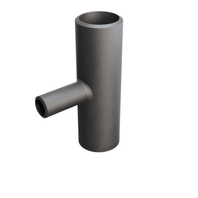 Butt-Weld Fitting, Carbon, ASME B16.9, Tee, 1 1/2"/1/2", A-234 WPB