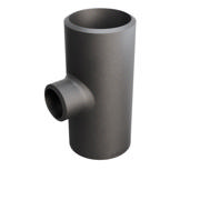 Butt-Weld Fitting, Carbon, ASME B16.9, Tee, 2"/1", A-234 WPB