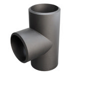Butt-Weld Fitting, Carbon, ASME B16.9, Tee, 2"/2", A-234 WPB