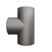 Butt-Weld Fitting, Carbon, ASME B16.9, Tee, 2 1/2"/2 1/2", A-234 WPB