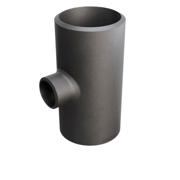 Butt-Weld Fitting, Carbon, ASME B16.9, Tee, 3"/1 1/4", A-234 WPB