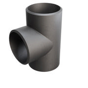 Butt-Weld Fitting, Carbon, ASME B16.9, Tee, 4"/4", A-234 WPB