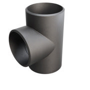 Butt-Weld Fitting, Carbon, ASME B16.9, Tee, 5"/5", A-234 WPB