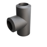 Butt-Weld Fitting, Kohlenstoffstahl, ASME B16.9, T-Stück, 1/2"/1/2", A-234 WPB