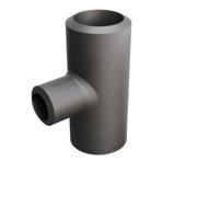 Butt-Weld Fitting, Carbon, ASME B16.9, Tee, 1 1/4"/3/4", A-234 WPB