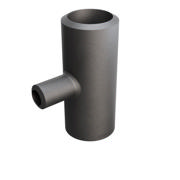 Butt-Weld Fitting, Sort, ASME B16.9, Tee, 1 1/2"/1/2", A-234 WPB