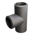 Butt-Weld Fitting, Carbon, ASME B16.9, Tee, 1 1/2"/1 1/2", A-234 WPB