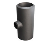Butt-Weld Fitting, Sort, ASME B16.9, Tee, 2"/3/4", A-234 WPB